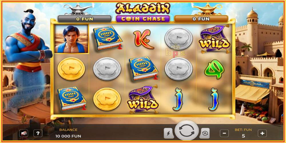 Игровой слот Aladdin Coin Chase