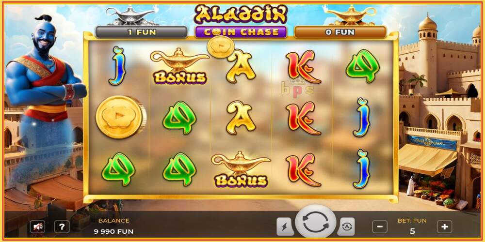 Игровой слот Aladdin Coin Chase