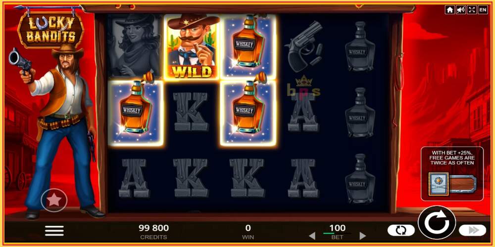 Игровой слот Lucky Bandits