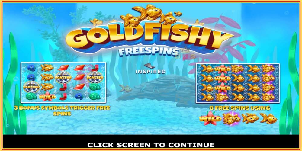 Игровой слот Gold Fishy Free Spins