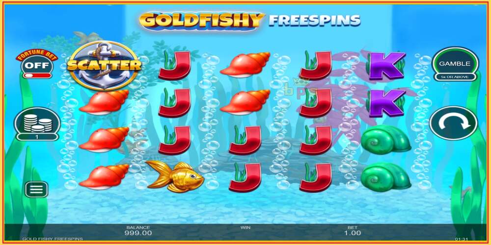 Игровой слот Gold Fishy Free Spins