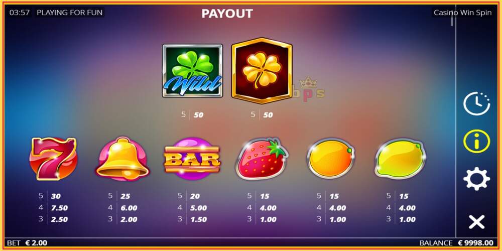 Gniazdo do gry Casino Win Spin