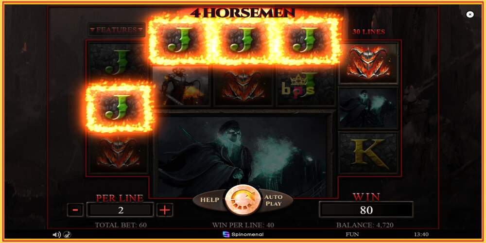 Spelslot 4 Horsemen