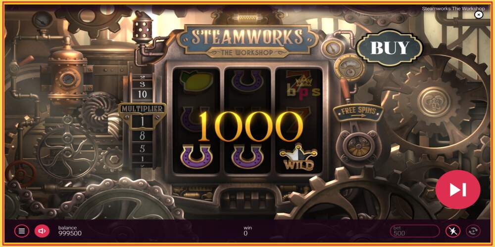 Spelslot Steamworks - The Workshop