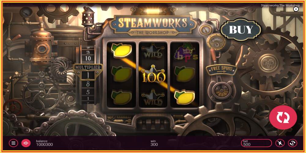 Spelslot Steamworks - The Workshop