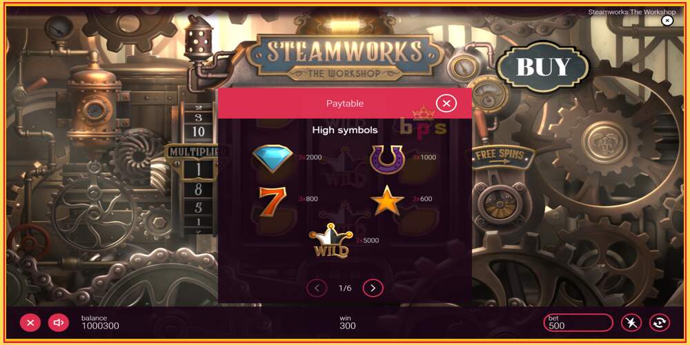 Spelslot Steamworks - The Workshop