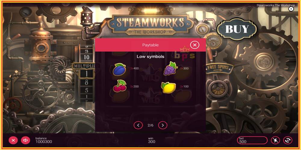 Spelslot Steamworks - The Workshop