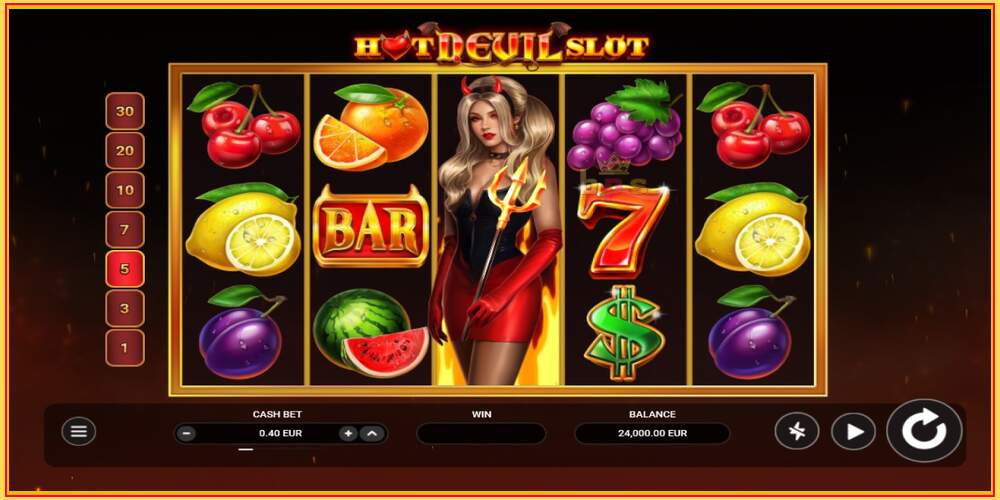 Игровой слот Hot Devil Slot