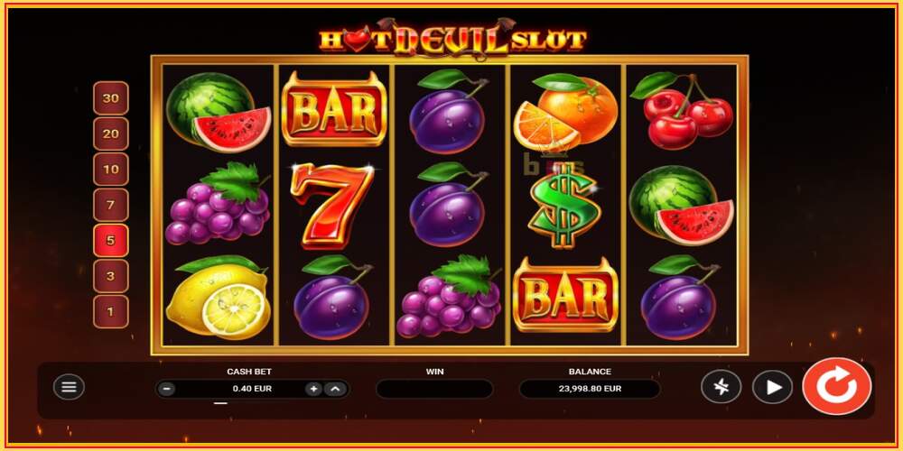 Игровой слот Hot Devil Slot