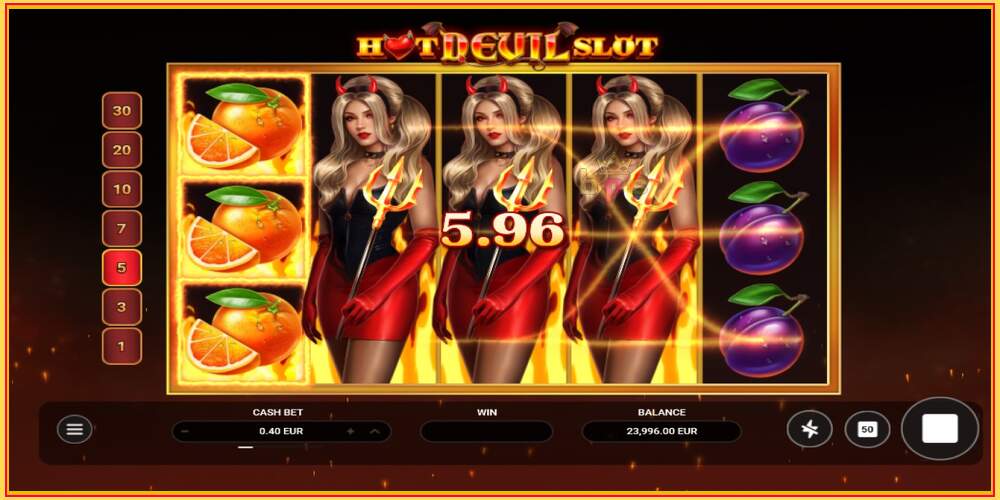 Игровой слот Hot Devil Slot