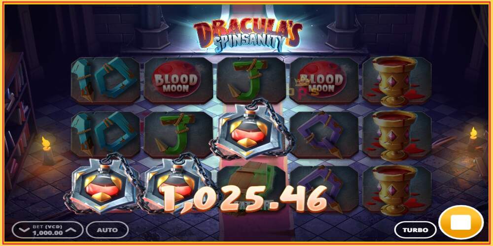 Игровой слот Draculas Spinsanity