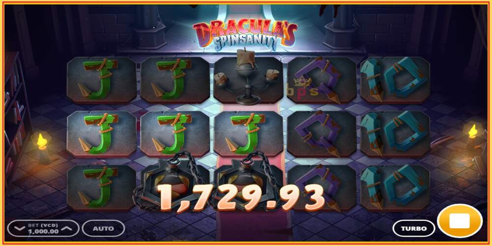 Игровой слот Draculas Spinsanity