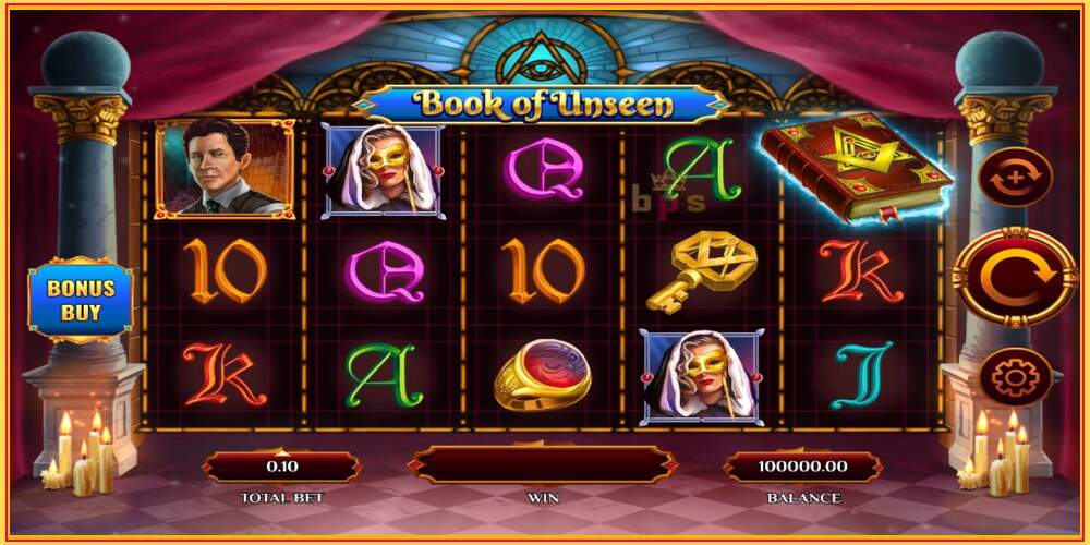 Игровой слот Book of Unseen