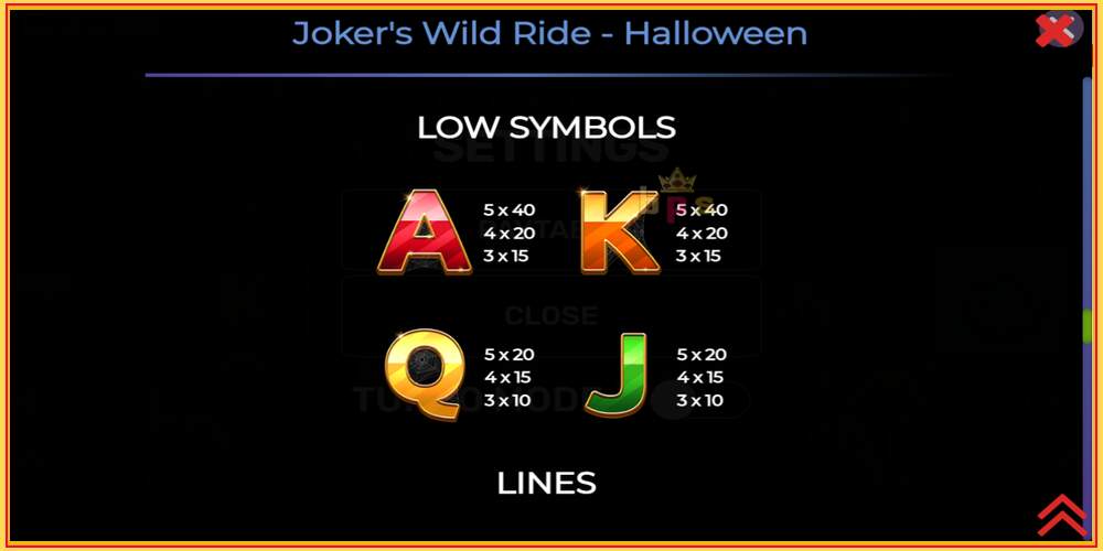 Игровой слот Jokers Wild Ride Halloween