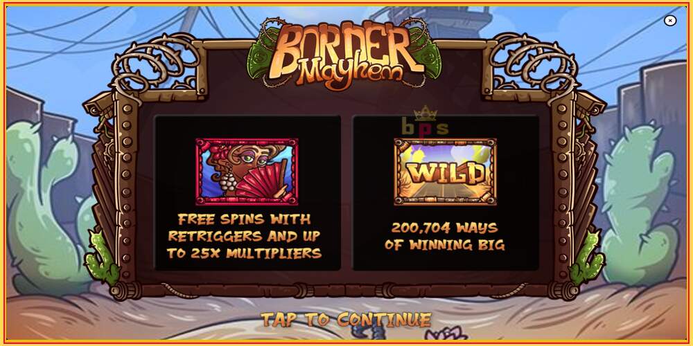 Игровой слот Border Mayhem