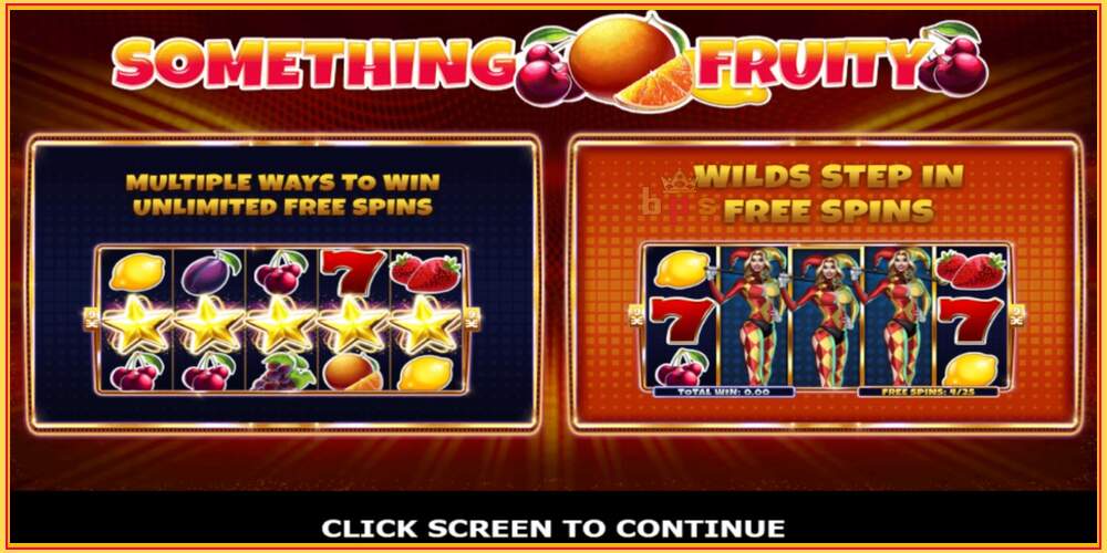 Игровой слот Something Fruity