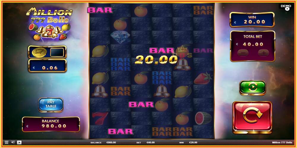 Spelslot Million 777 Bells