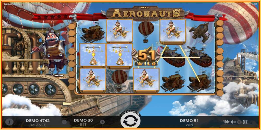 Игровой слот Aeronauts