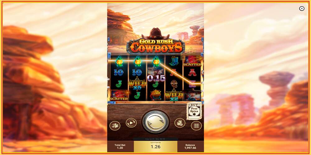 Игровой слот Gold Rush Cowboys