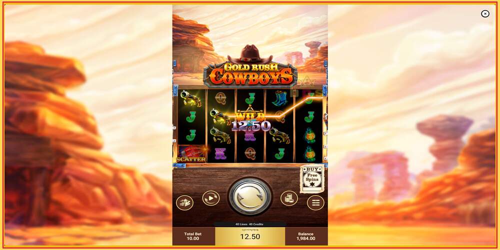 Игровой слот Gold Rush Cowboys