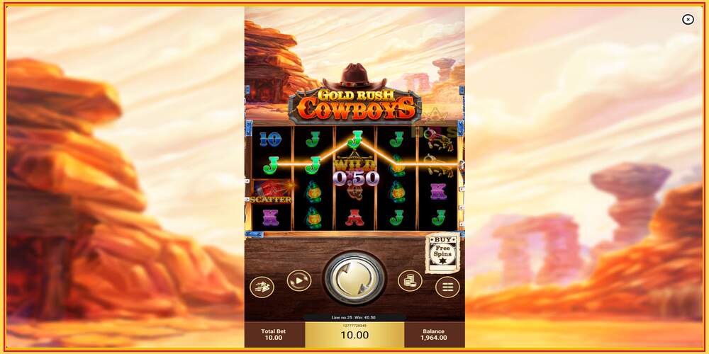 Игровой слот Gold Rush Cowboys