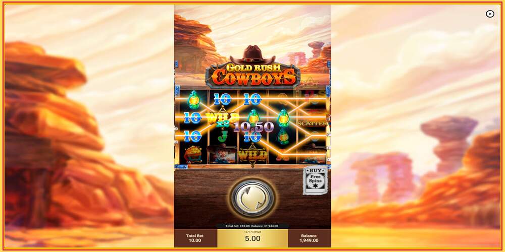 Игровой слот Gold Rush Cowboys