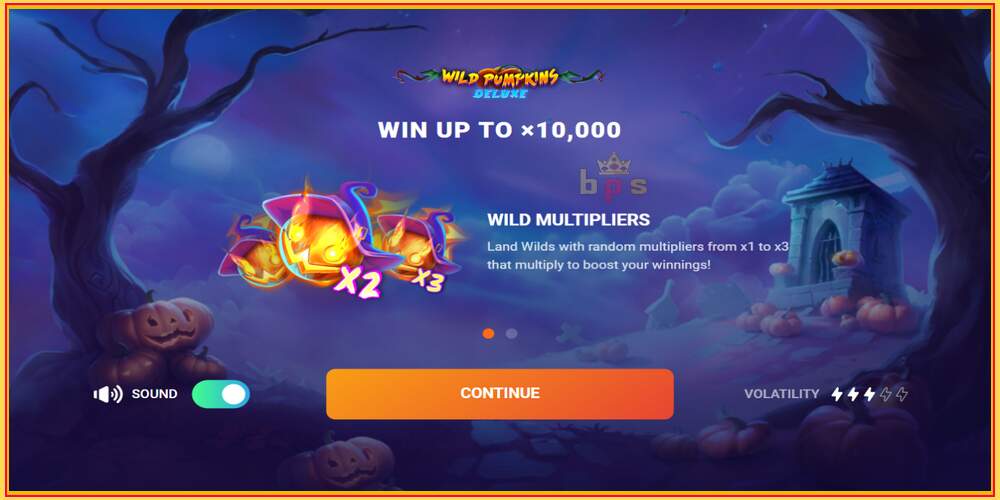 Игровой слот Wild Pumpkins Deluxe