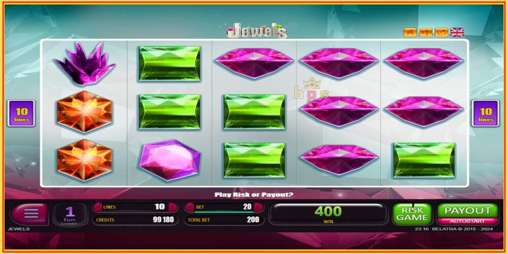 Игровой слот Jewels