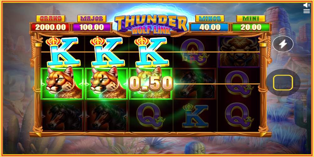 Игровой слот Thunder Wolf Link