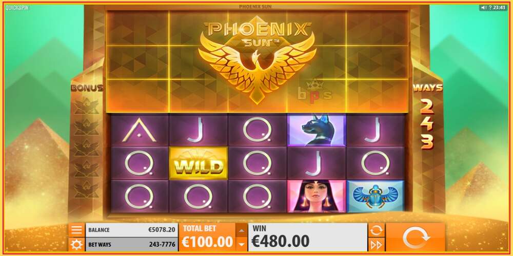 Игровой слот Phoenix Sun