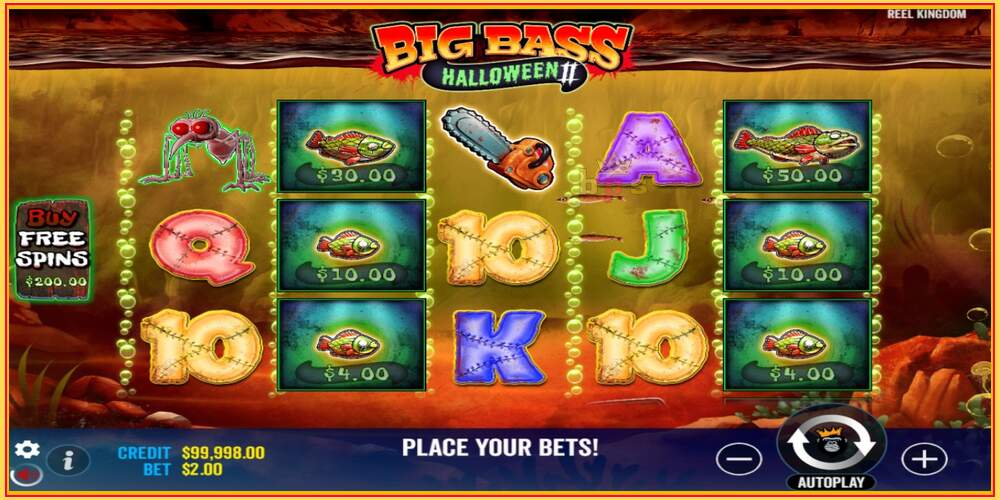 Игровой слот Big Bass Halloween II