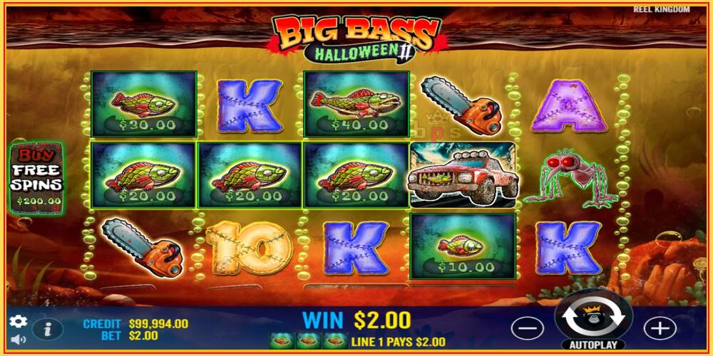 Игровой слот Big Bass Halloween II