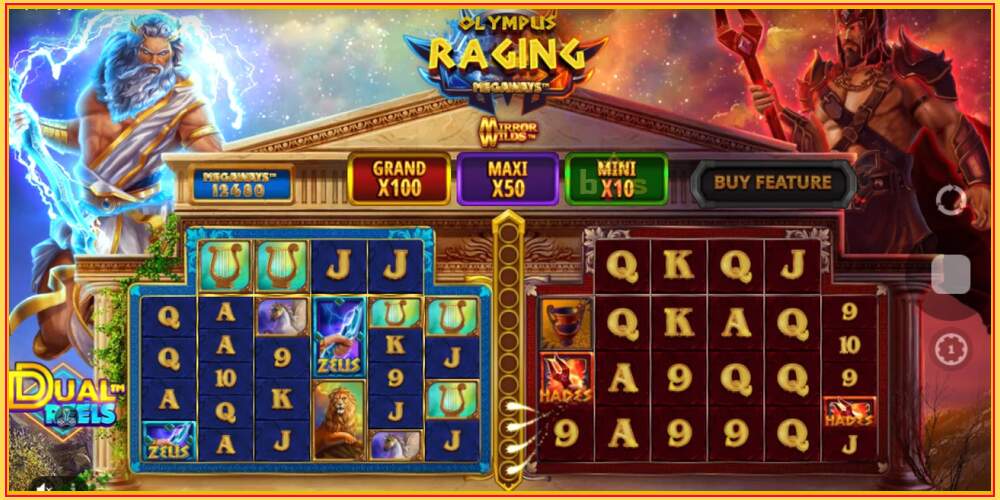 Spelslot Olympus Raging Megaways