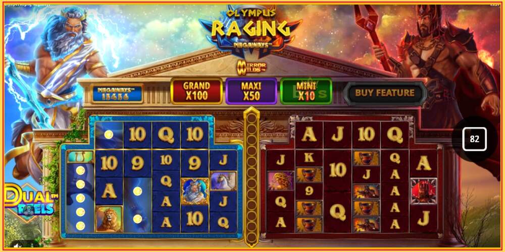 Spelslot Olympus Raging Megaways