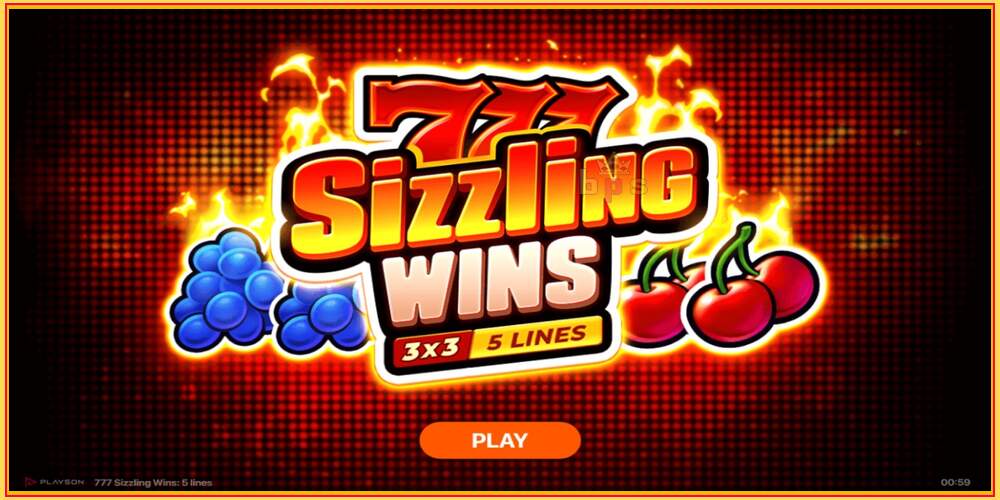 Pelipaikka 777 Sizzling Wins: 5 Lines