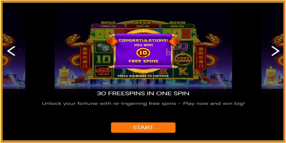 Игровой слот Spin It Macao