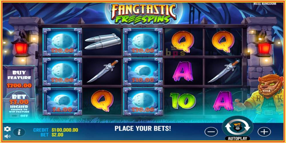 Игровой слот Fangtastic Freespins