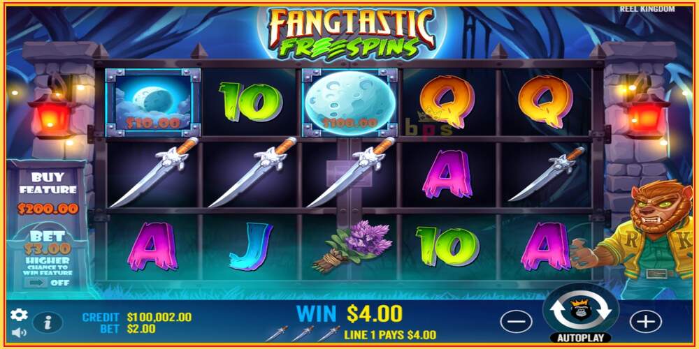 Игровой слот Fangtastic Freespins