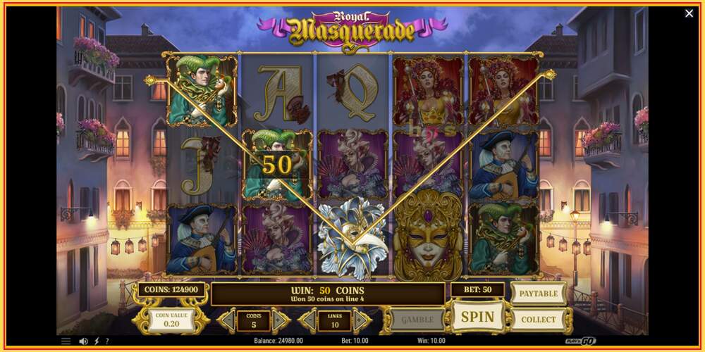 Игровой слот Royal Masquerade