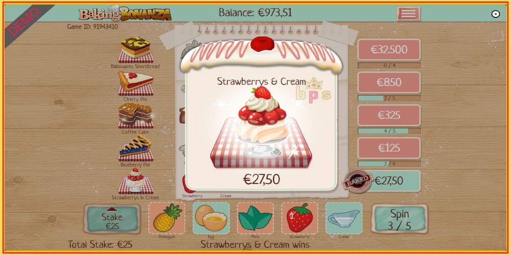 Игровой слот Baking Bonanza