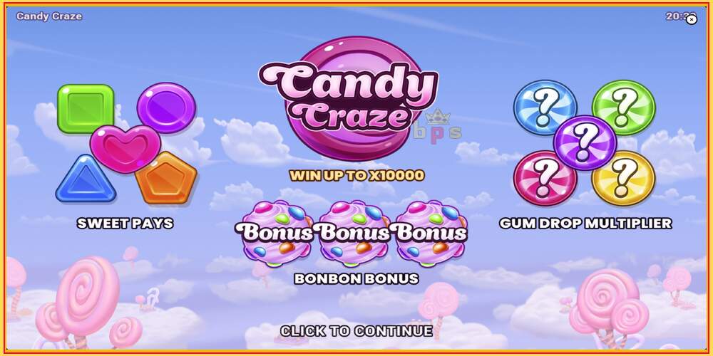 Игровой слот Candy Craze