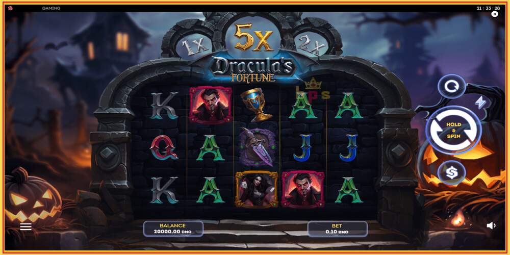 Игровой слот Draculas Fortune