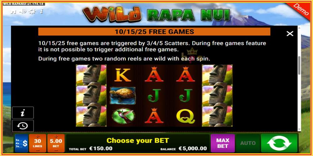 Игровой слот Wild Rapa Nui