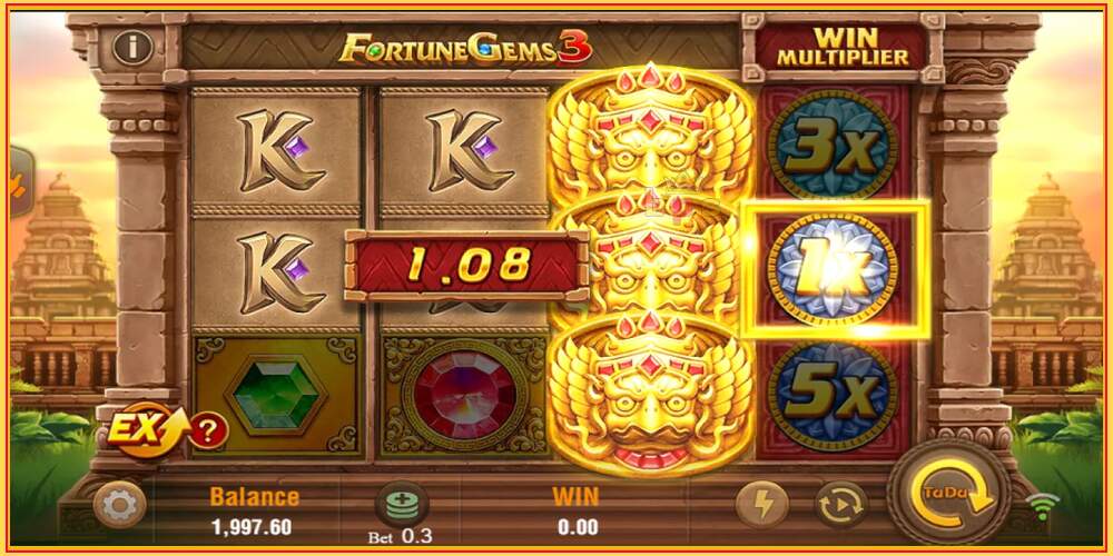 Игровой слот Fortune Gems 3