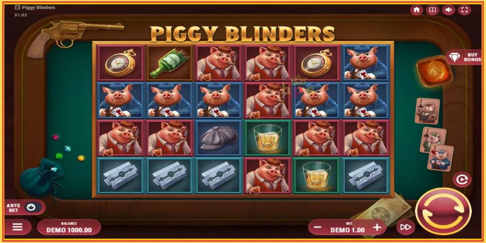 Игровой слот Piggy Blinders