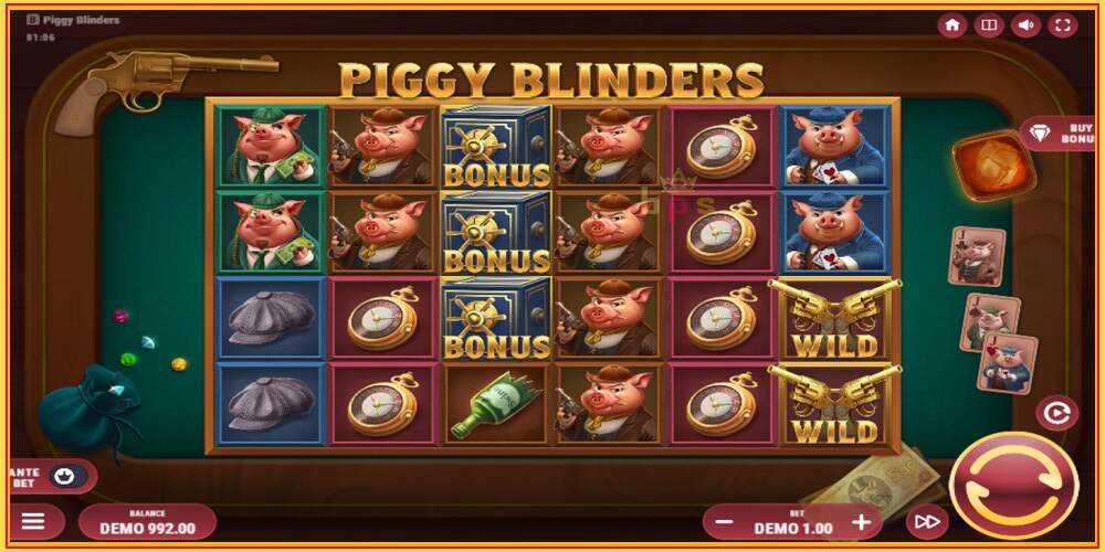 Игровой слот Piggy Blinders