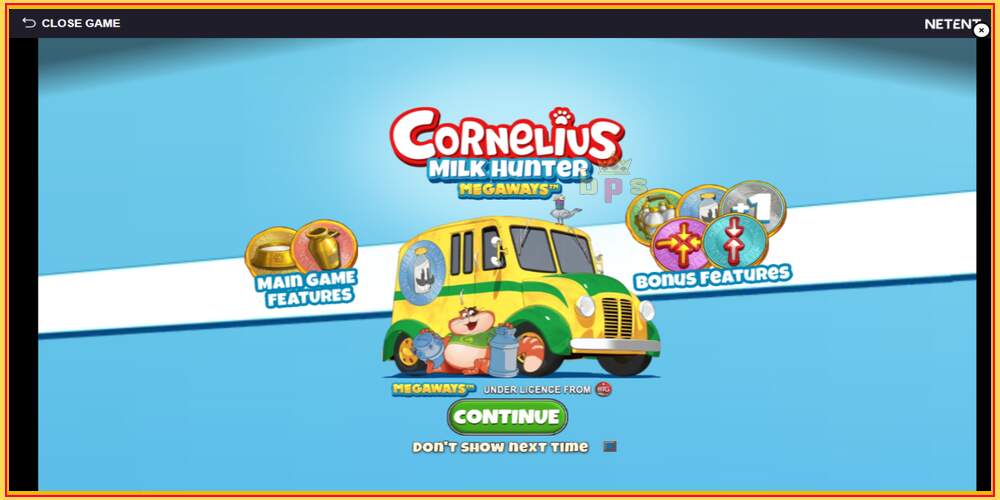 Игровой слот Cornelius Milk Hunter Megaways