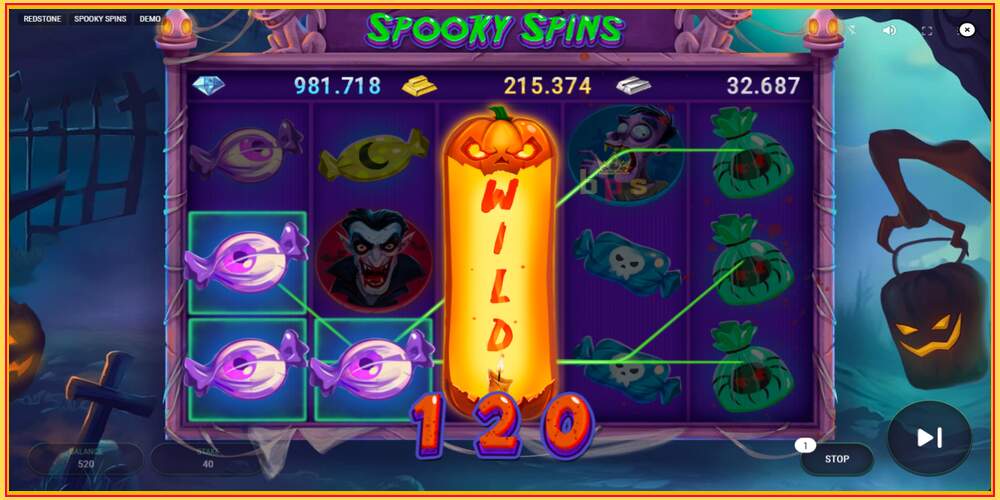 Игровой слот Spooky Spins