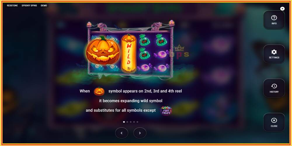 Игровой слот Spooky Spins