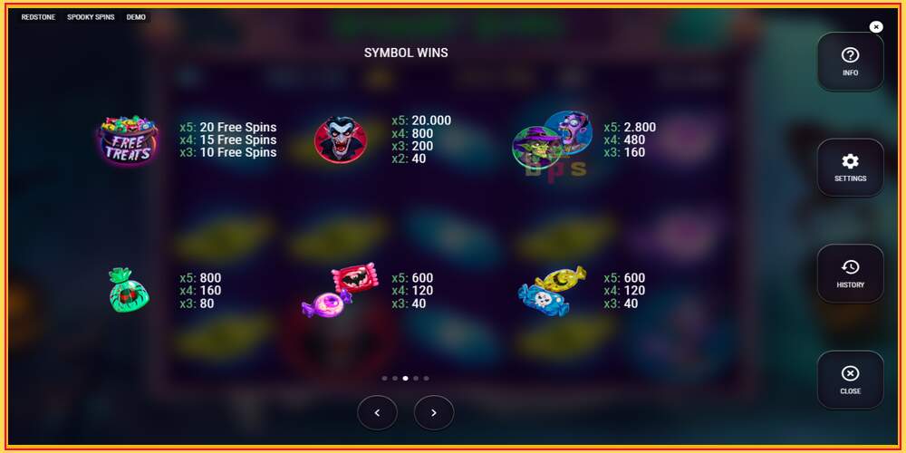 Игровой слот Spooky Spins